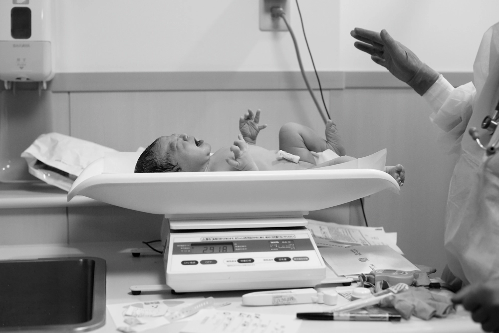 出産写真撮影 イメージ写真